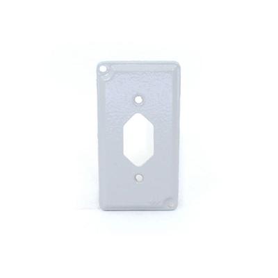 Tampa para Tomada TPCA-46 para 1 Tomada Hexagonal Vertical Inox Wetzel