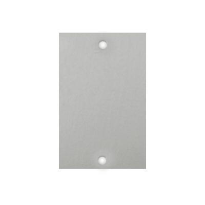 Placa Piso PI42-00 Cega em Aço Inox para Piso Elétrico Inox Stamplac