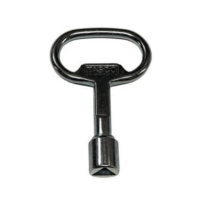 Chave 24210 para Miolo Triângulo de 8mm com Acabamento Zincado Branco Tasco