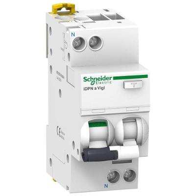 Disjuntor Diferencial Acti9 Idpn Vigi 1P + N 10A-30MA AC 240V Branco Schneider Electric