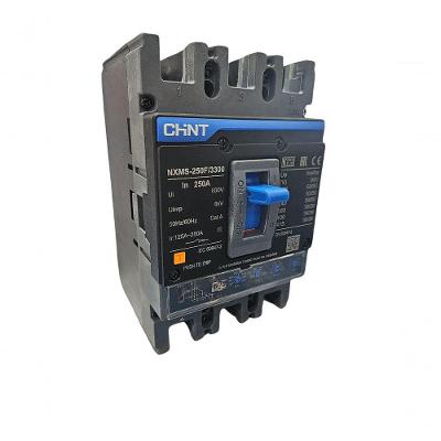 Disjuntor Caixa Moldada NXMS-250F-3300 Ajustável 125-250A Tripolar Inox Chint