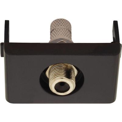 Tomada de TV Decor PRM047603 para Antena com Conector F Grafite Schneider Electric 1 Modulo ABS