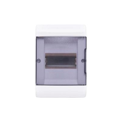 Quadro de Distribuição SCV5PT com 5 Disjuntores e Porta Fumê Steck
