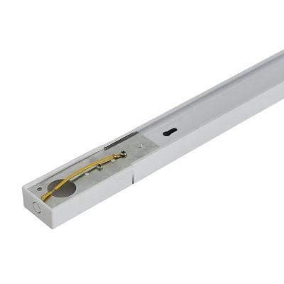 Trilho Eletrificado 1,5mts C- Canaleta Iluminação Ajustável Branco Nordecor Iluminação