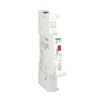 Contato Auxiliar de Status e Falha iOF+SD 24 para Disjuntor e DR Acti9 A9A26897 Schneider Electric
