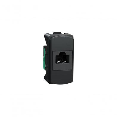 Tomada de Comunicação S3B74101 RJ45 8 Fios CAT.5E Grafite Schneider Electric