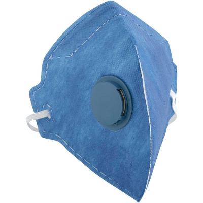 Respirador Descartável Alliance PFF2 PLUS com Válvula e Manta de Carvão Ativo Azul 1 Unidade