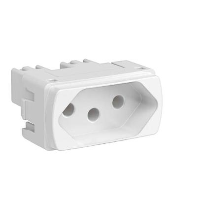 Tomada-saída S3B70350 20A 250V Conexão por Parafuso Branco Schneider Electric