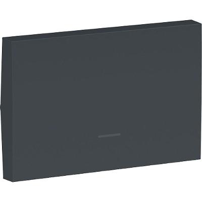 Tecla para Interruptor-Pulsador Orion 3 Módulos Grafite Schneider Electric S71203094