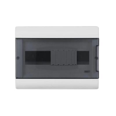 Quadro de Distribuição SCV12PTB com Barramento Neutro Porta Fumê Bivolt Steck