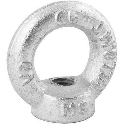 Porca Olhal m -16 5-8 com Ancoragem e Fixação Galvanizada a Fogo m -16 5-8 Romagnole