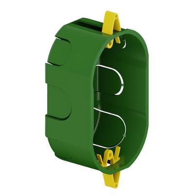 Caixa de Embutir Dryfix para Instalação em Drywall Pvc Verde Tigre 4X2 Bivolt