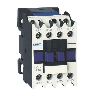 Contator Tripolar NC1-1810 18A 220V 50-60HZ 1NA Codigo 221541 Chint
