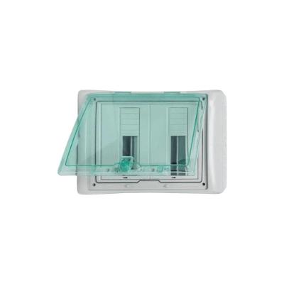 Quadro de Distribuição Qua0212 24 Disjuntores com Chassis Removível Branco Steck 24M