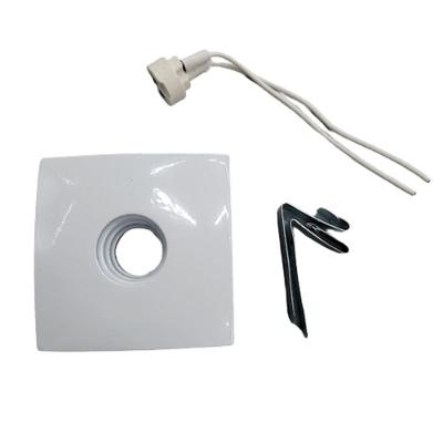 Spot Dicroica Embutir Quadrado MF:113 com P-Ar 111 Branco Metal Técnica