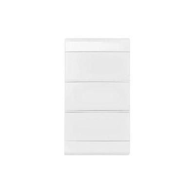 Quadro de Distribuição SCE36PO 36 Disjuntores Porta Reversível Branco Steck