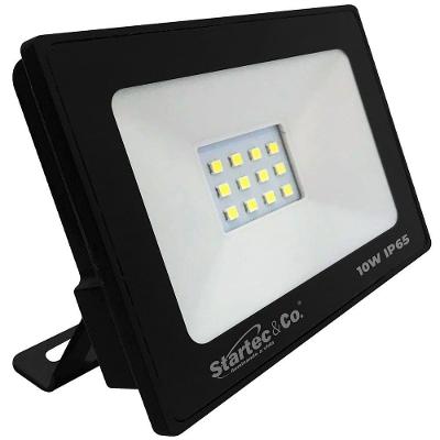 Refletor LED Ref.100400000 LED Integrado Preto Startec 10W Bivolt 800LMS