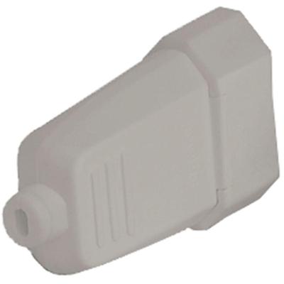 Plugue Fêmea 51003 10A 250V 2 Pinos com Prensa-Cabo Cinza Pial