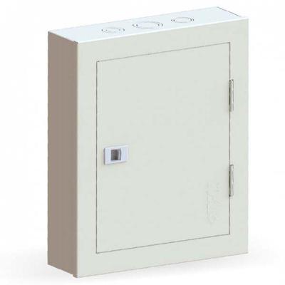 Quadro de Distribuição Externo 100A Din Universal com DR + DPS Branco Opção Painéis