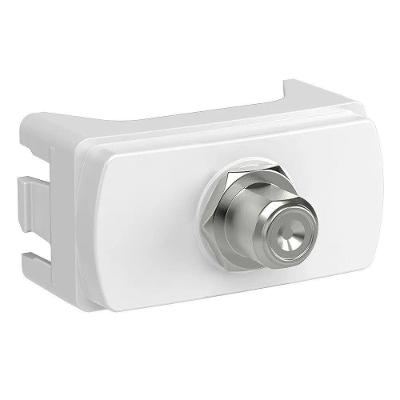 Tomada de TV Miluz S3B74680 com Terminal 1 Módulo Branco Schneider Electric