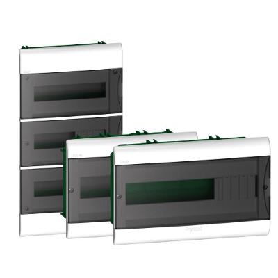 Invólucro Easy9 QE 12 Disjuntores Porta Fumê IP40 IK06 Schneider Electric 92,3CM