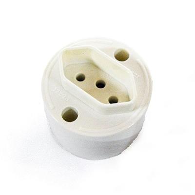 Tomada Externa 2P+T para Extensao Plug Eficiente Bivolt Branco Pezzi 10A