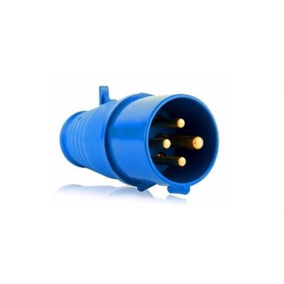 Plugue Industrial Móvel N4279 32A 3P+T IP44 200-250V Azul Steck
