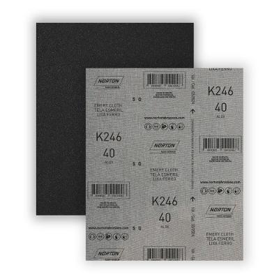 Lixa K-246 para Metais com Alta Remoção em Óxido de Alumínio Marrom e Bivolt Norton