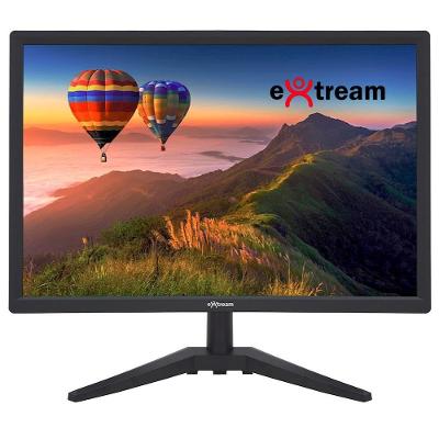 Monitor Extream Office MOEXKN01 19" Full HD VA 60Hz Preto LED Widescreen 5ms Bivolt