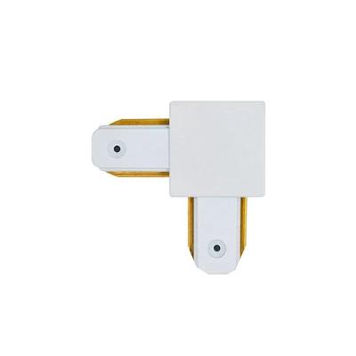 Emenda para Trilho Modelo 6070 Formato l Branco Nordecor Iluminação