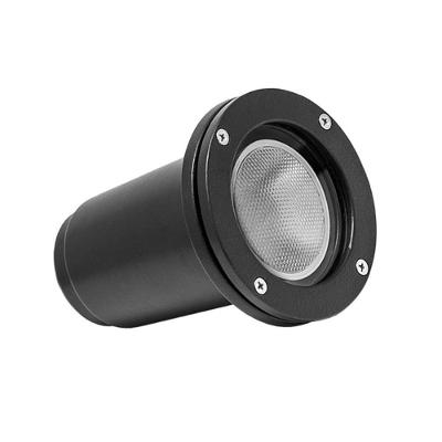Projetor Embutir Solo 701.00 para PAR20 IP65 sem Grade Preto Incolustre