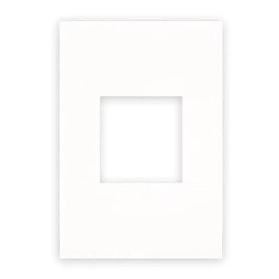 Placa 3 Postos 2x4 Arteor 582565B para Instalacao Eletrica Design Moderno Branco Pial Bivolt
