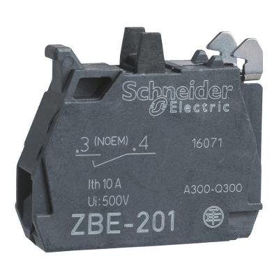 Bloco de Contato Schneider Electric ZBE1016P 1NA para Ambientes Empoeirados Bivolt