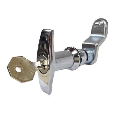 Fecho Lingueta Abaulada com Regulagem 30-39mm e Maçaneta T com Miolo Yale 23252 Tasco