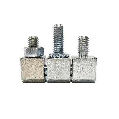 Dobradiça Externa 91531 Abertura 180° e 120° Porta Sobreposta Parafuso M8 Branco Tasco