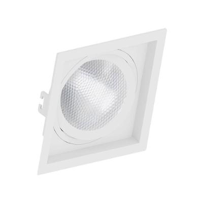 Spot Embutido Face Recuada Recuado Quadrado para PAR30 com ABS Branco Save Energy 170MM