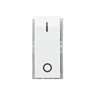 Interruptor Bipolar Simples Brava Design Inovador Branco Soprano 10A 250V~
