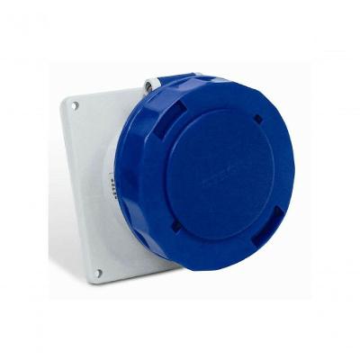 Tomada Industrial N4549 Embutir 63A 3P+T IP67 9H 220-250V Azul Steck