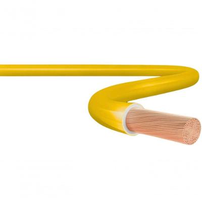 Cabo Elétrico Flexsil 750V Bivolt Isolação Dupla Amarelo Sil 6MM²