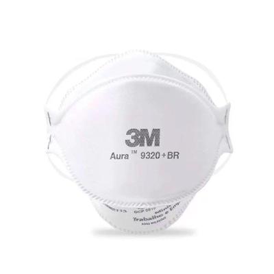 Respirador Descartável 3M Brasil Aura 9320+BR Filtro PFF2 Branco Único