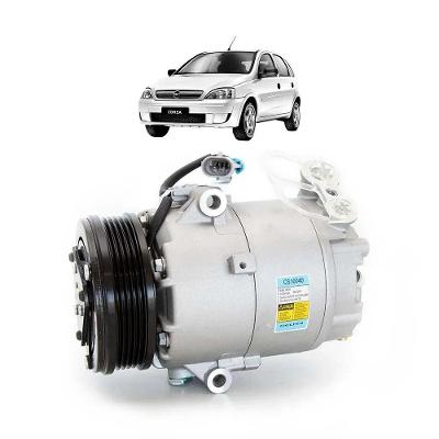 Compressor de Ar-condicionado CS10040 Compatível com Chevrolet Corsa Meriva Montana Fiat 1.8 12V
