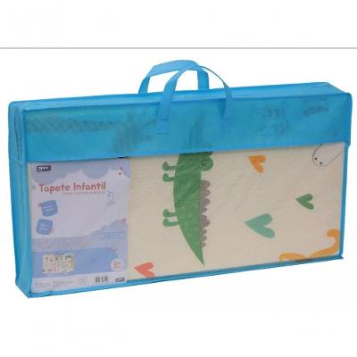 Tapete de Atividades Pf24398 Dobrável com Estampas Divertidas Impermeável Amarelo Zippy Toys