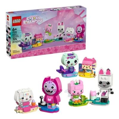 Brinquedo 11215 com Orelha de Gatinho da Gabby 324 Peças Branco Lego