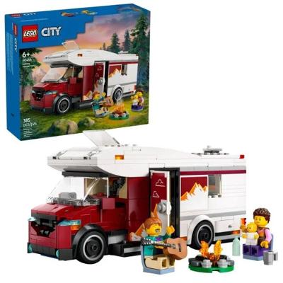 Brinquedo Lego 60454 Aventura de Férias com Motorhome Espaço de Estar com Cozinha e Banheiro Branco