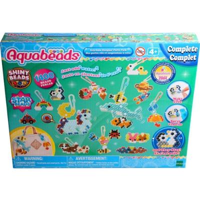 Kit de Atividades Criativas 35025 com 11 Projetos de Chaveiros Aquabeads Epoch