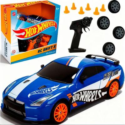 Carrinho de Controle Remoto Drift 1:24 com Drift Realista Vermelho Hot Wheels