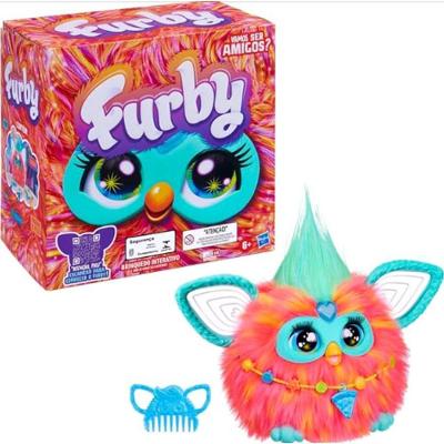 Brinquedo de Pelúcia Furby Interativo com Luzes Dança e Voz Coral Hasbro F6744