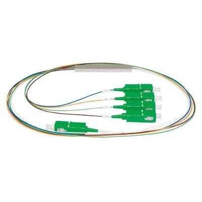 Splitter Óptico Xfs 1x4 Sc-apc 4830019 com Baixa Perda de Inserção e Alta Confiabilidade Intelbras