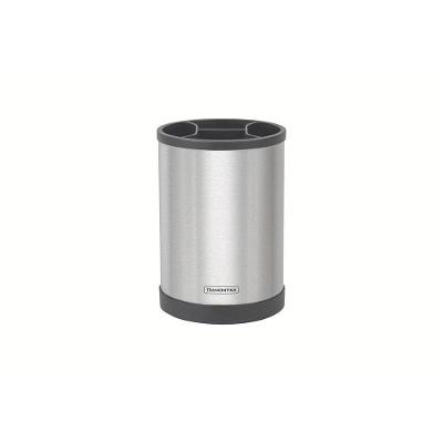 Porta-Utensílios Giratório Tramontina Aço Inox com Base Giratória para Cozinha