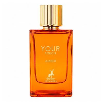 Perfume Your Touch Amber Unissex Eau de Parfum 100ML Maison Alhambra